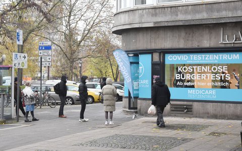 Am Eigelstein/Ecke Ebertplatz gibt es kostenlose Bürgertests.